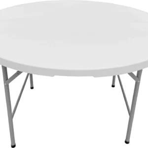 Kulatý stůl na pronájem 150 cm – pronájem elegantního stolu pro svatby a večírky