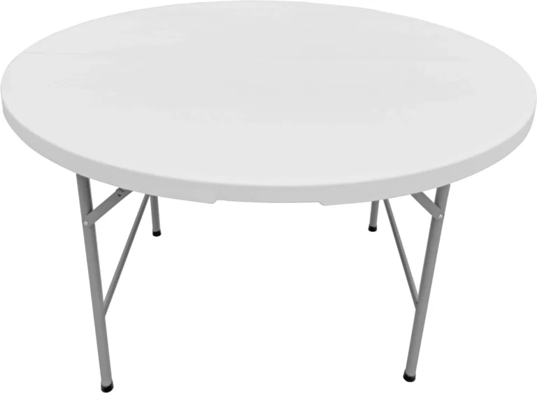 Kulatý stůl na pronájem 150 cm – pronájem elegantního stolu pro svatby a večírky
