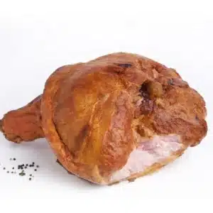 Šunka uzená s kostí – kvalitní čerstvá uzená šunka na krájení s kostí pro catering